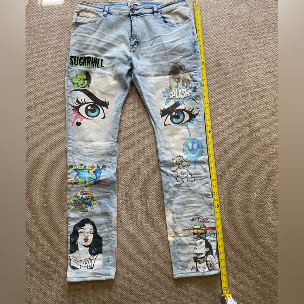 Sugar Hill denim jeans waist 40